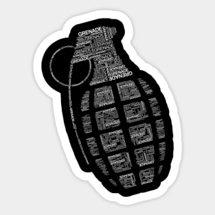 Grenade Sticker